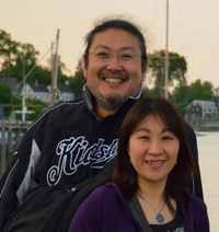 オーナー夫妻　Hiroyuki& Kyoko